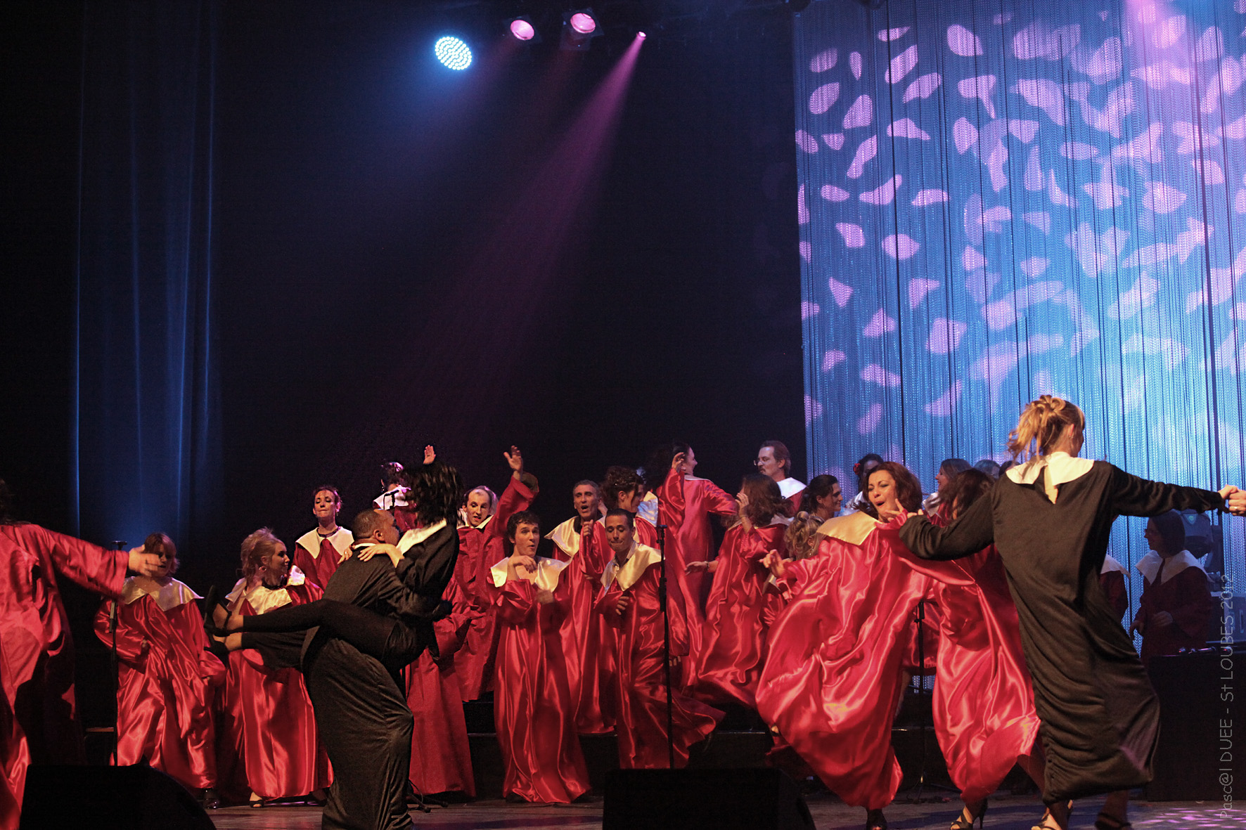 Chorale gospel, bonheur et festivité